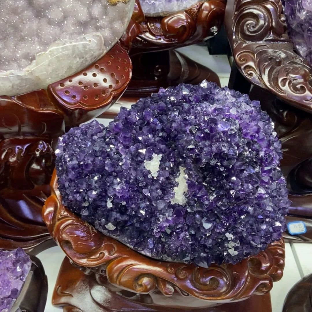 未镶嵌紫晶大型摆件（非配饰）琪