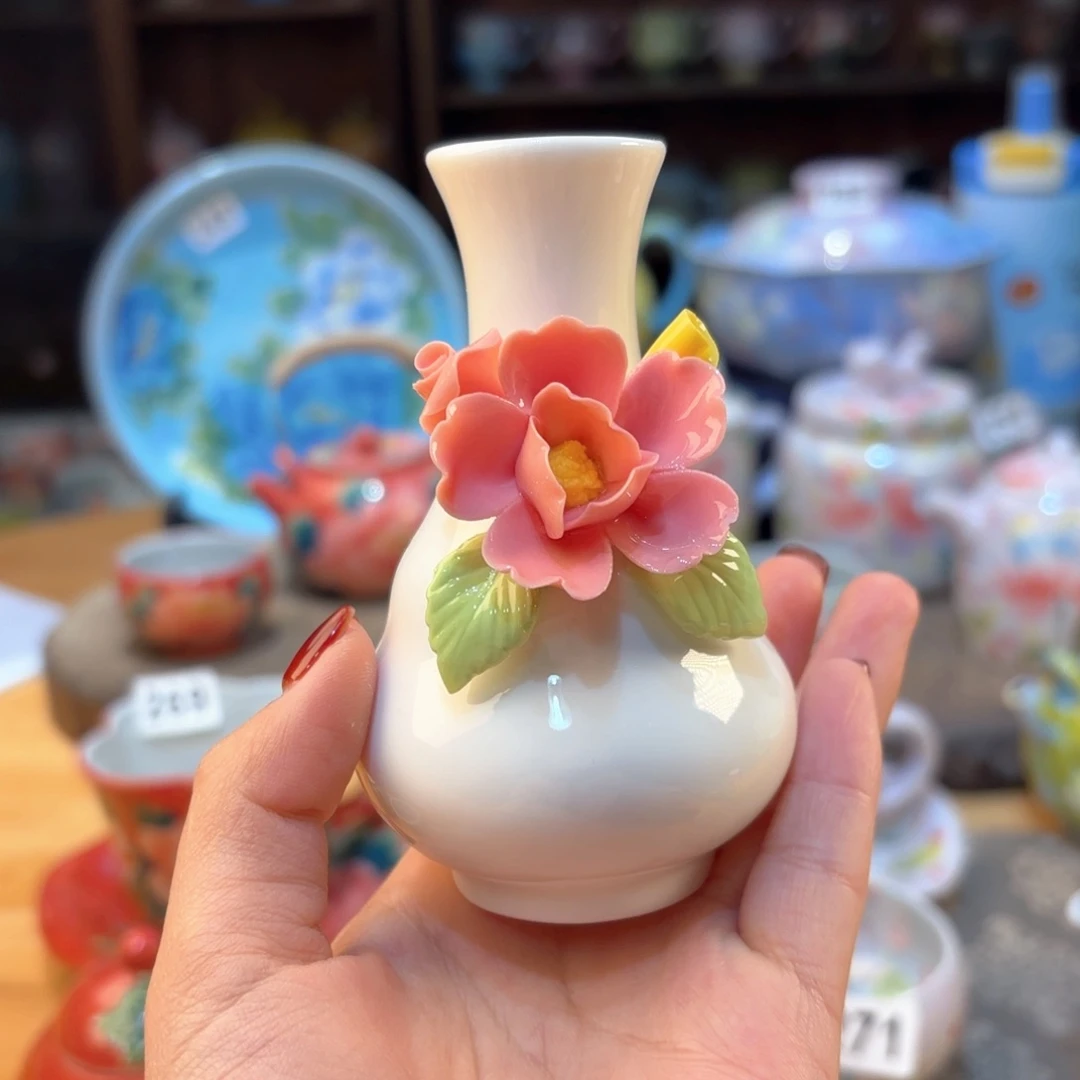 景德镇手绘高温釉下彩陶瓷茶具