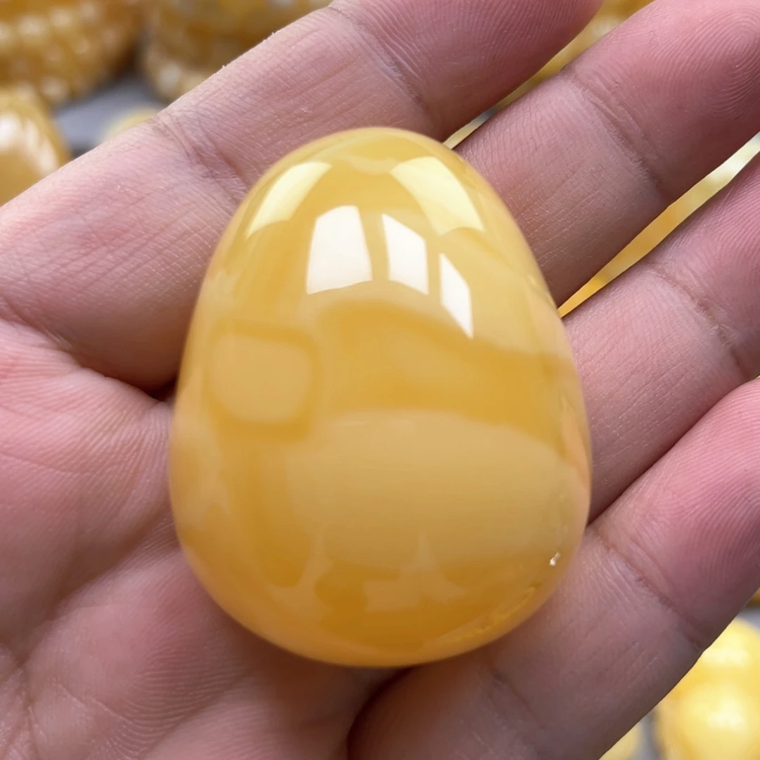 琥珀颈饰未镶嵌吊坠