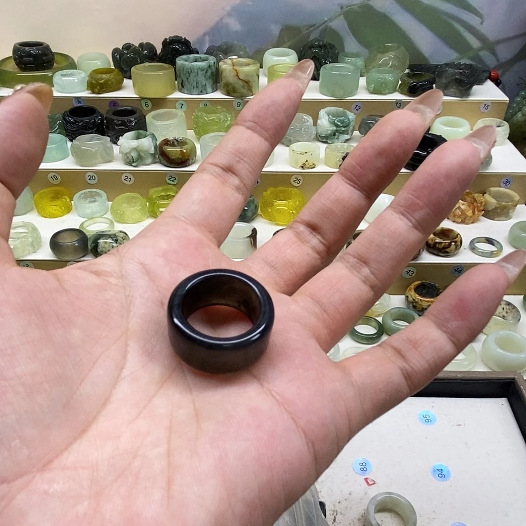 刚***~岫玉未镶嵌瑕疵款式不退不换