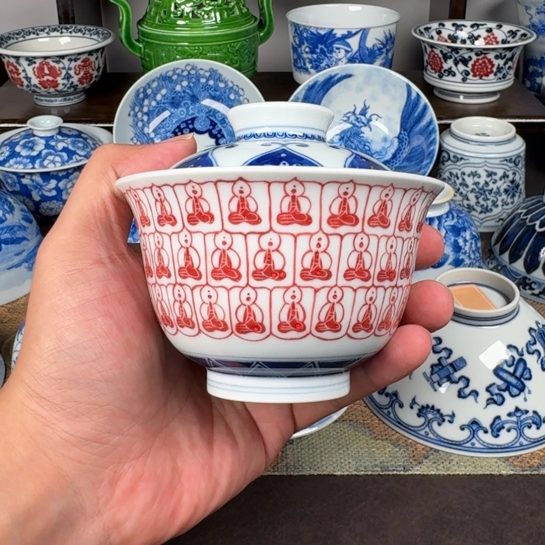 现代手工手绘茶器微瑕福利