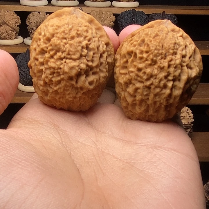 文玩核桃吊坠粗胫橄榄石40