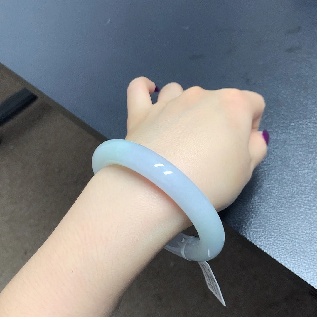 翡翠手镯未镶嵌天然缅甸A货翡翠