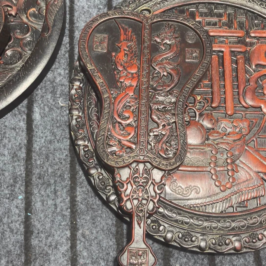 木非洲紫檀木雕牌匾挂匾