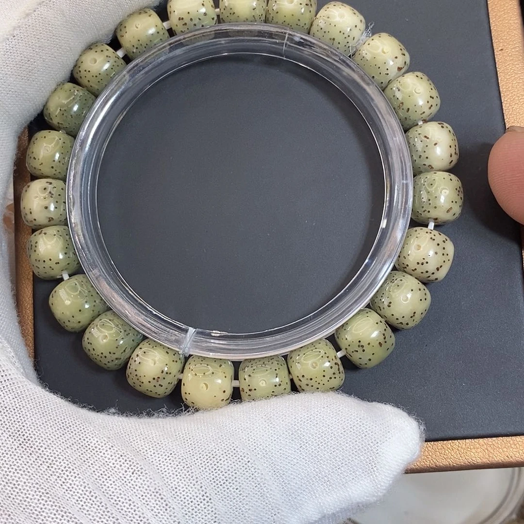 手串星月菩提石玉料卡10一物一图