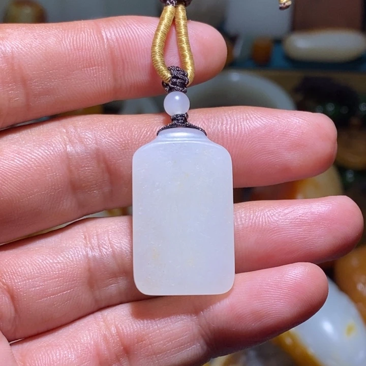 哈***～未镶嵌和田玉挂件