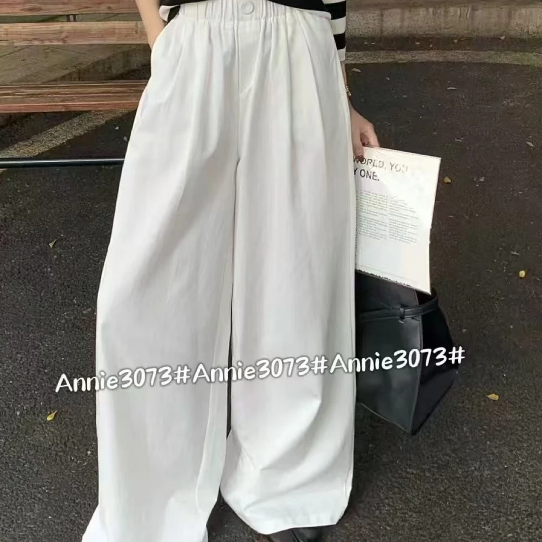 3073 #戴戴休闲宽松时尚显瘦秋款阔腿裤