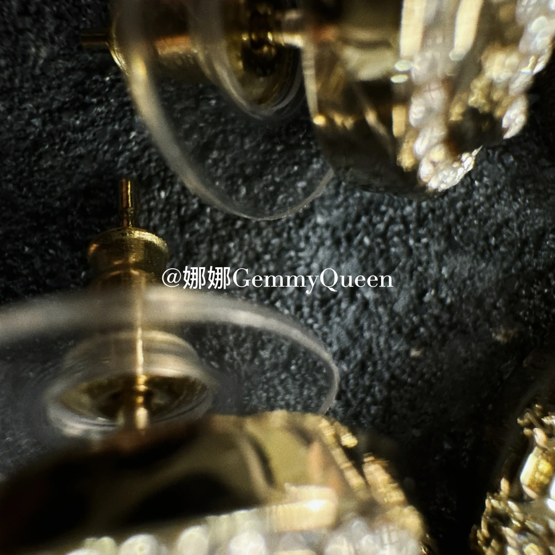 铜合金合成锆石耳饰 娜娜GemmyQueen耳环GQ09995