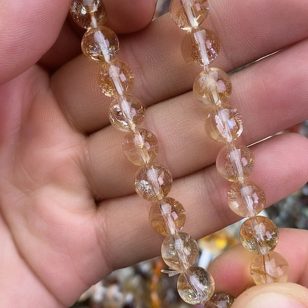 水晶未镶嵌手链手链