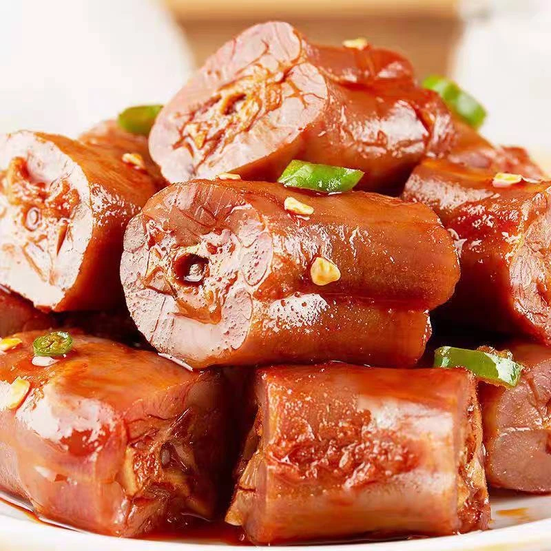 麻辣鸭脖 香辣卤味零食网红黑鸭味脖解馋小零食小吃批发