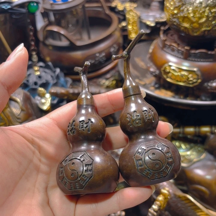 铜器摆件收收藏藏