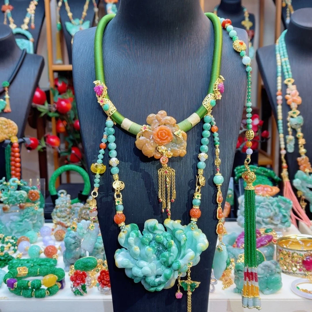 翡翠颈饰合金48小时鉴赏期