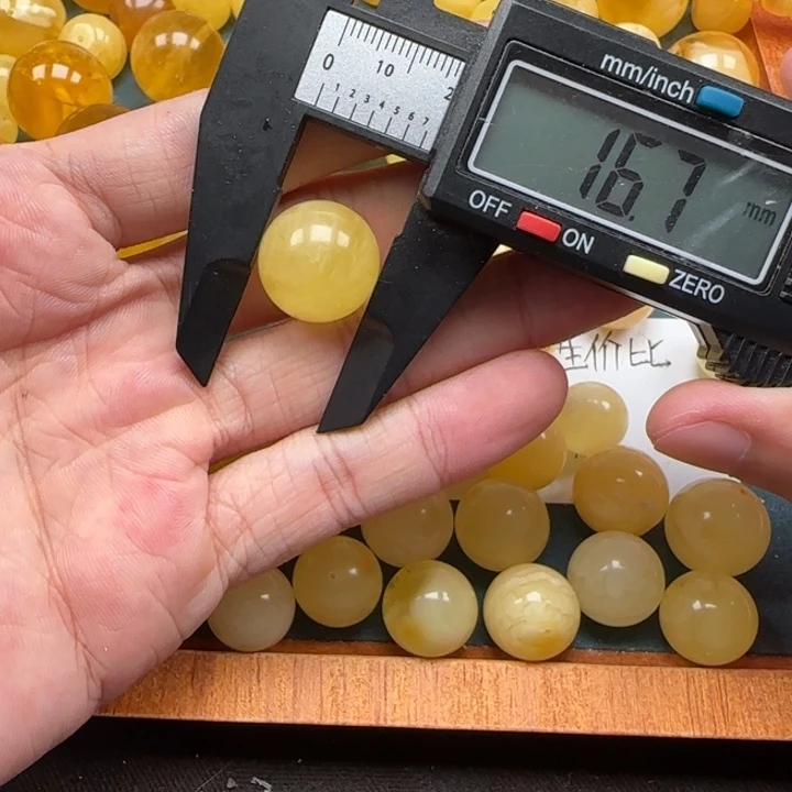 蜜蜡未镶嵌珠宝奇石天然47
