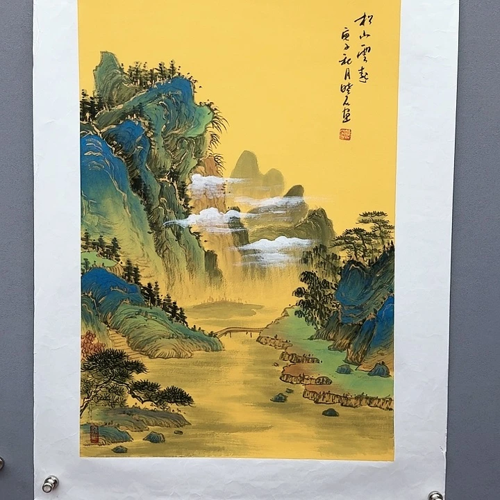 国画书法作品多次参加