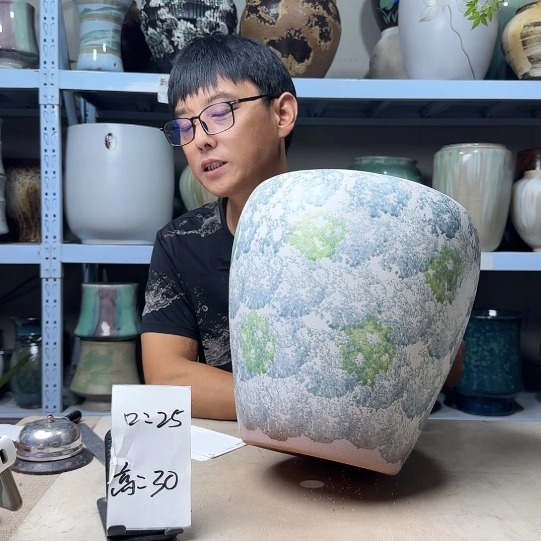 25@30 紫砂花盆尺寸