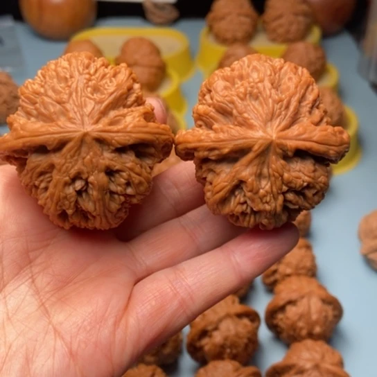 文玩核桃吊坠粗筋精对 48 48