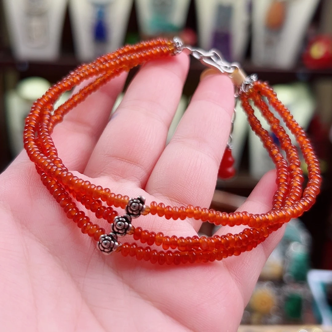 未镶嵌玛瑙手链国风