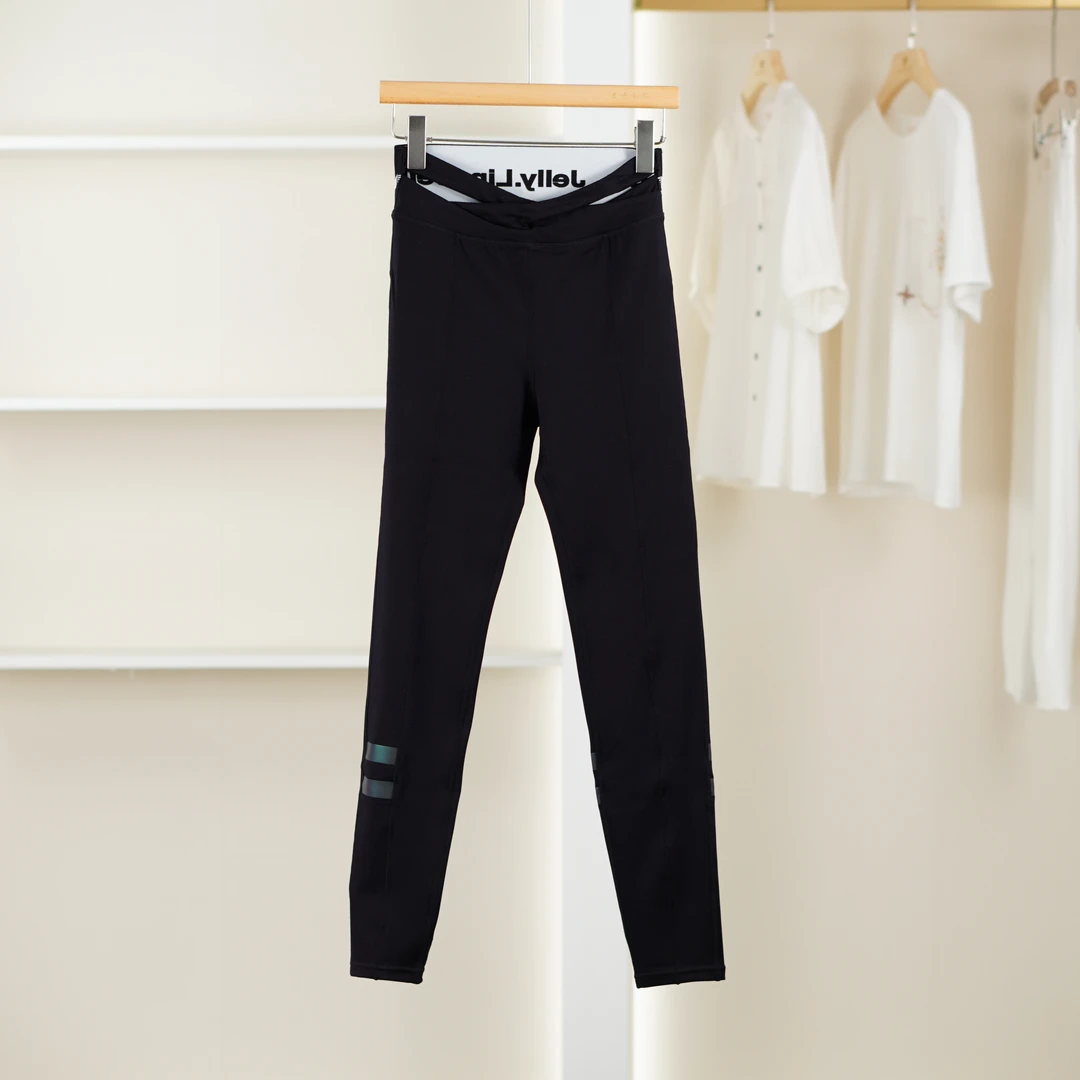 麦迪尚品【林Y】50928182 春秋时尚简约打底长裤瑜伽裤品牌女装
