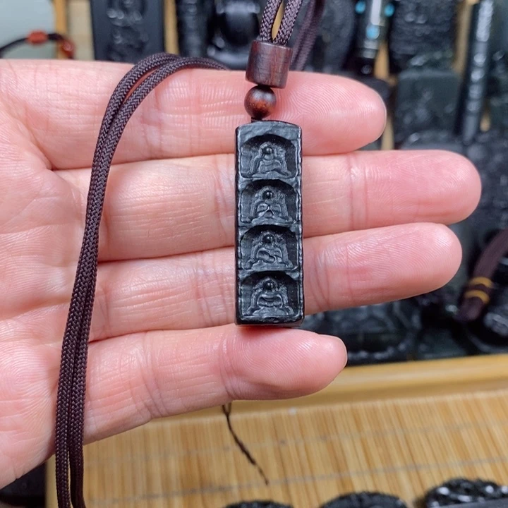 和田玉（青玉）颈饰未镶嵌