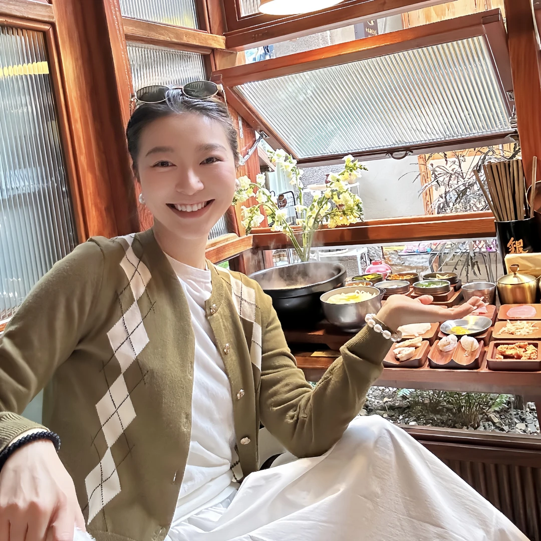 Museje Moye 25年新款橄榄绿菱格纹欧若风针织开衫