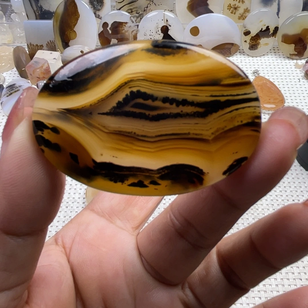 玛瑙/玉髓未镶嵌颈饰