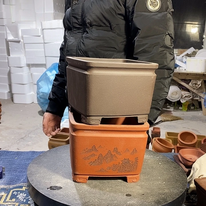 紫砂花盆紫砂艺术