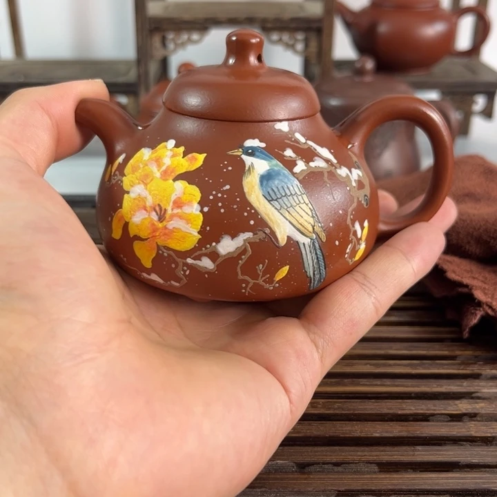 茶壶紫砂原矿紫砂手工制作