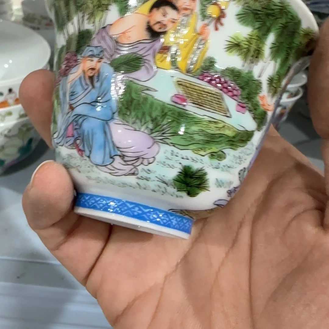 瓷片瓷器等艺术家都以精湛艺术