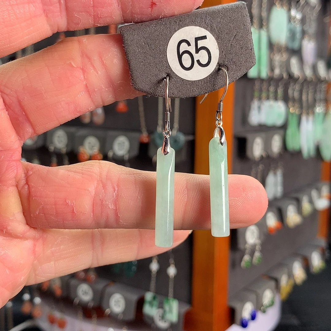 未镶嵌翡翠耳饰65