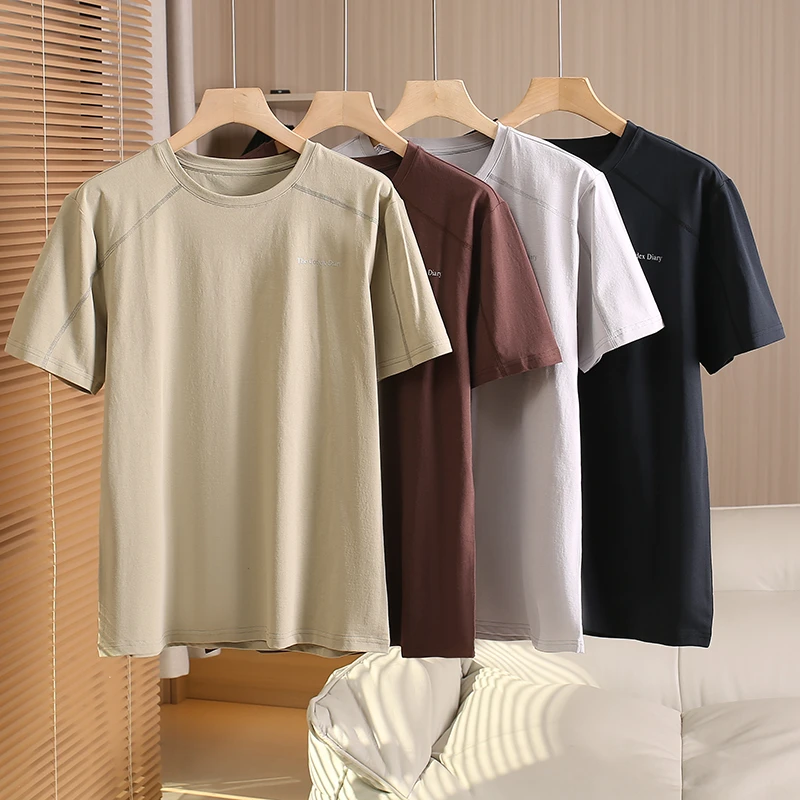 B 高效速干科技！高弹凉爽！夏季透气字母短袖T恤 H5066 男装 C10