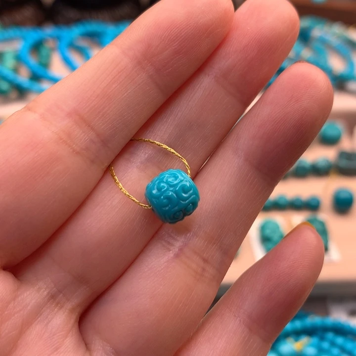 绿松石未镶嵌配饰