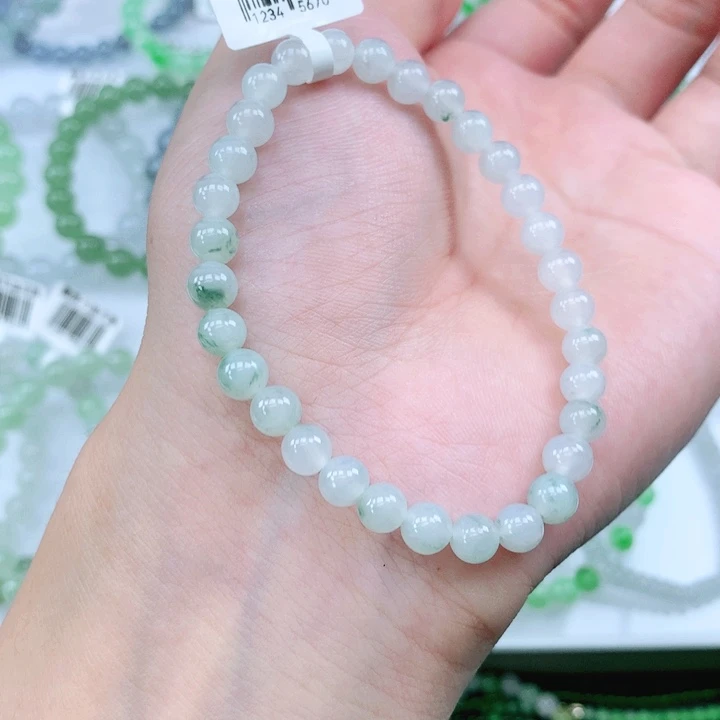 未镶嵌手链翡翠翡翠