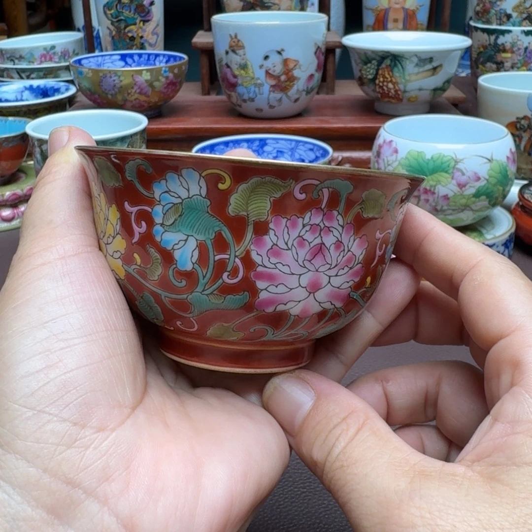 景德镇手工手绘展示