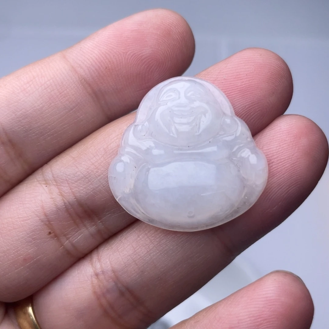 翡翠未镶嵌颈饰缅甸翡翠佛公