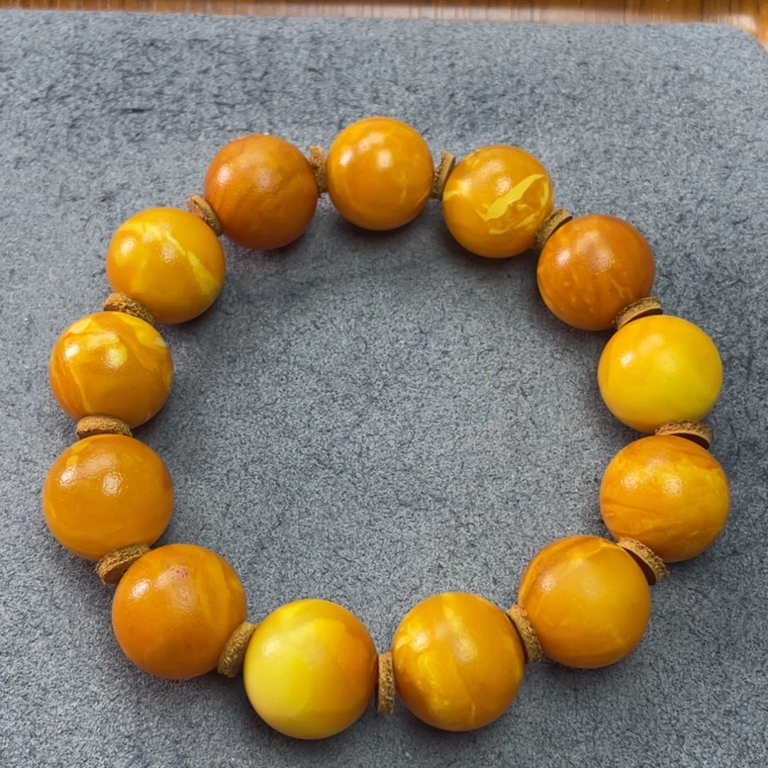 蜜蜡未镶嵌吊坠(不含链)