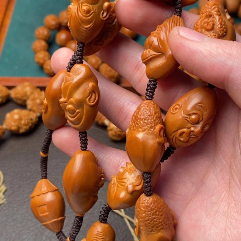 【闪购商品】橄榄核吊坠狗****-橄榄核