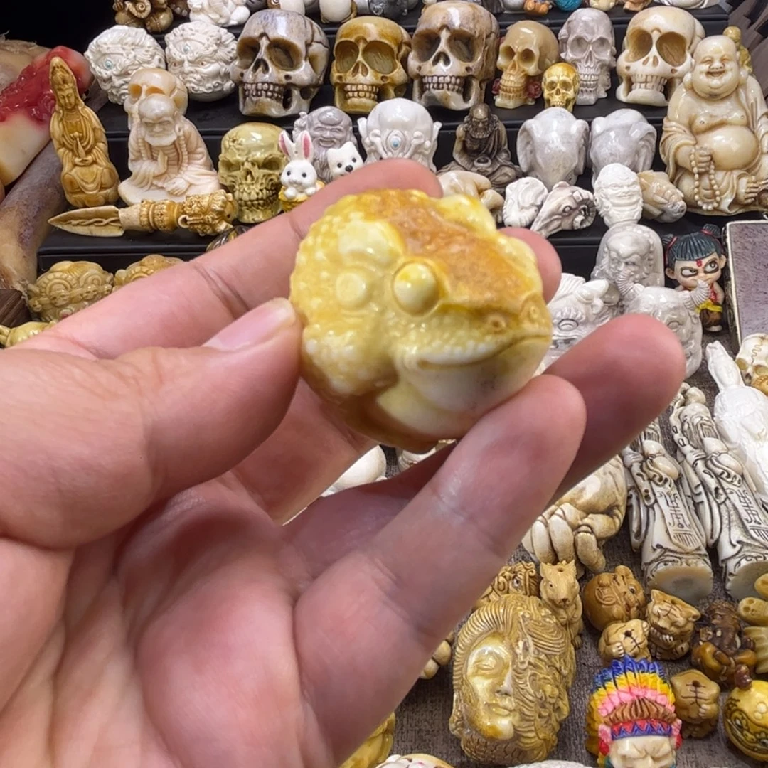 M***！鹿骨其他鹿角金蟾