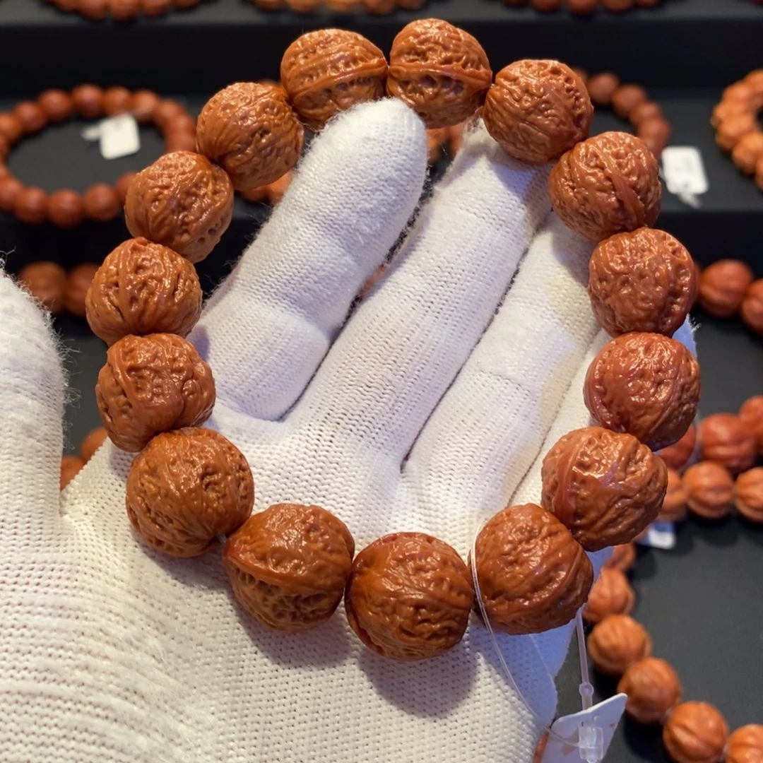 文玩核桃手串蚂蚁纹