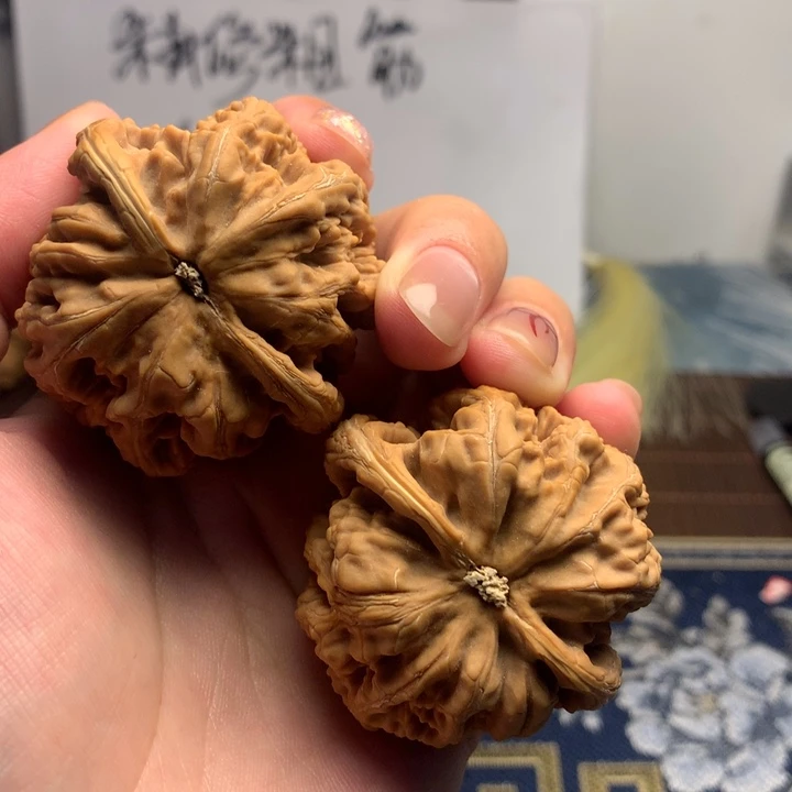 吊坠文玩核桃孙**棒粗筋