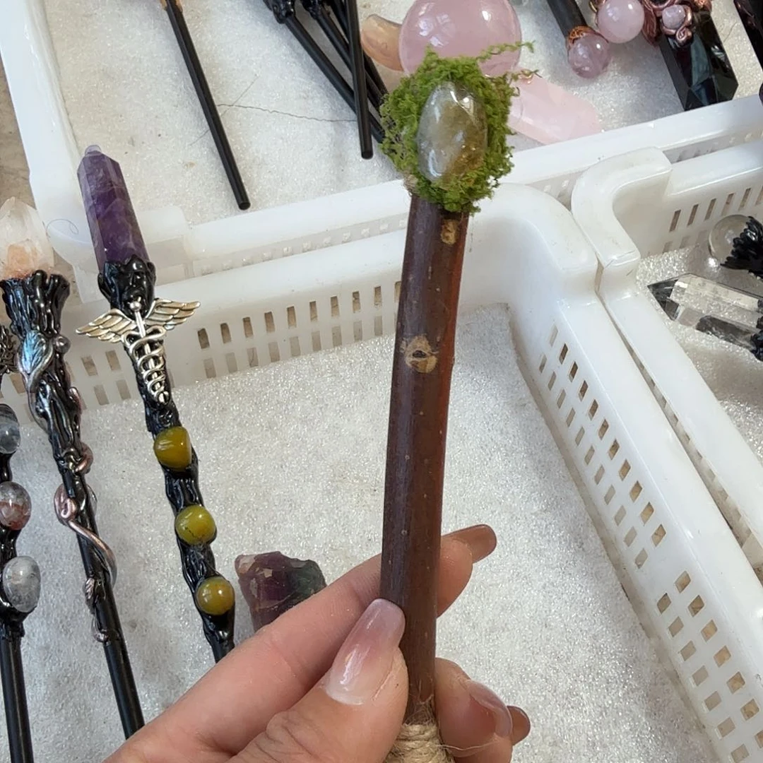 水晶手链22K金镶嵌粉水