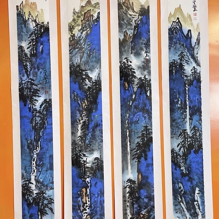 国画张圣敏先生纯手绘