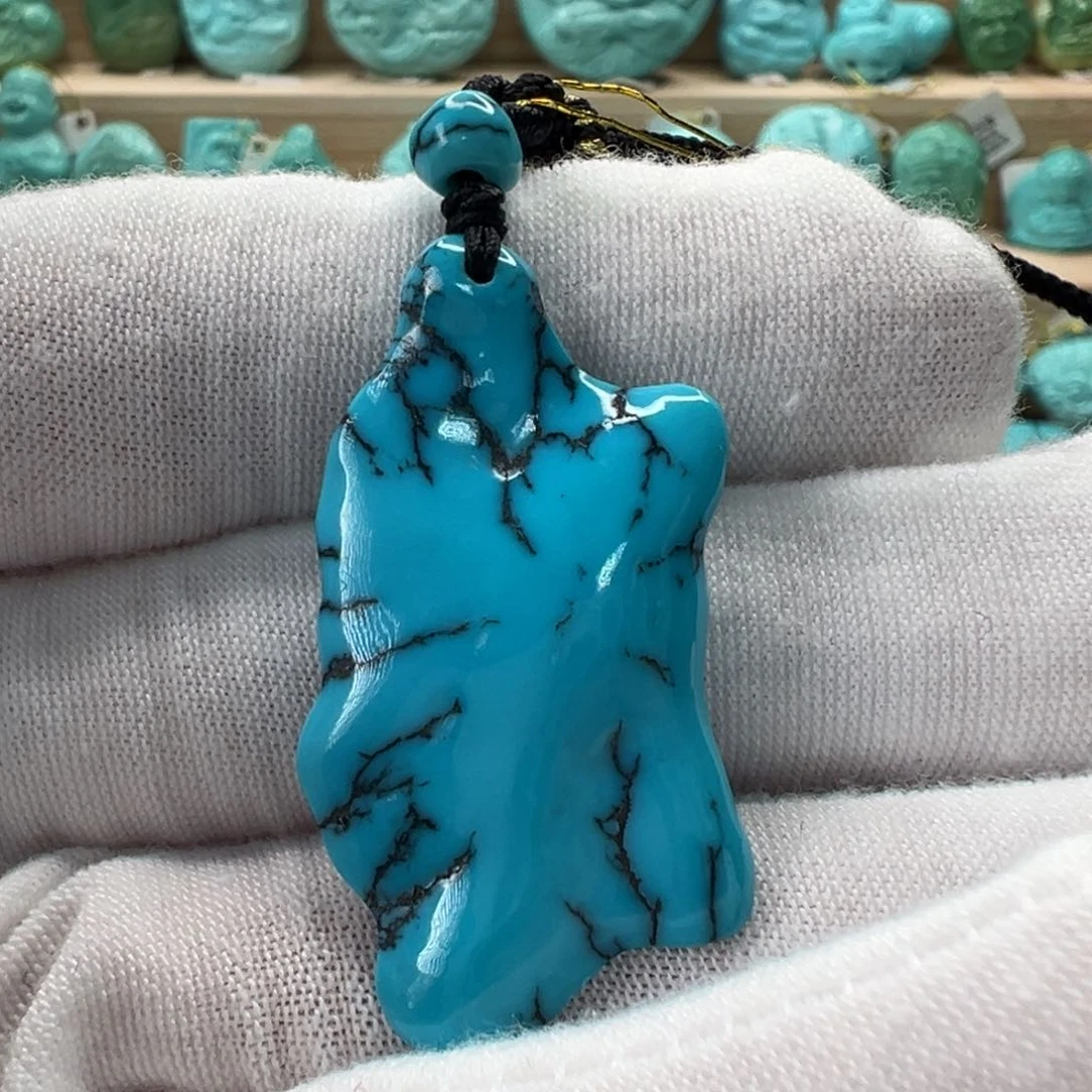 未镶嵌绿松石随形20.4mm