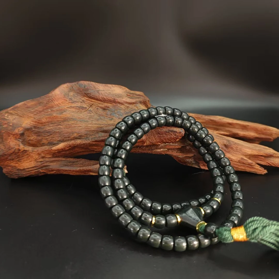 Z和田玉108项链（1777）