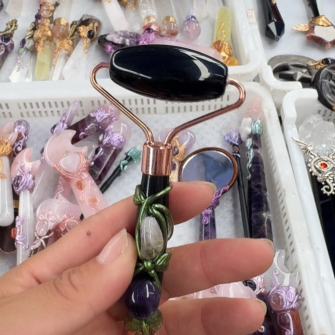 爱***j未镶嵌手链烟晶黑
