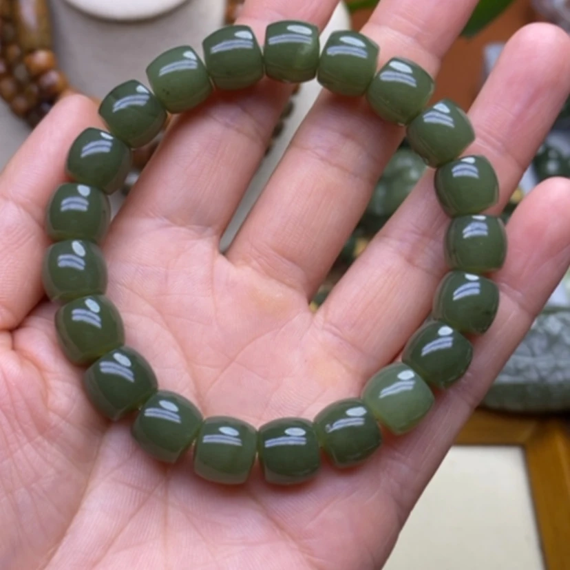 【闪购商品】未镶嵌手链岫岩老玉（透闪石质玉）天***堂