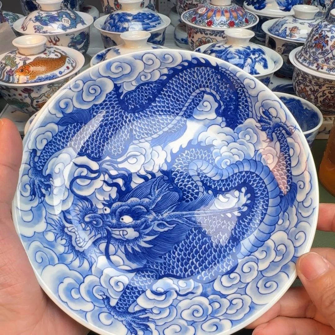 纯手工纯手绘茶具85