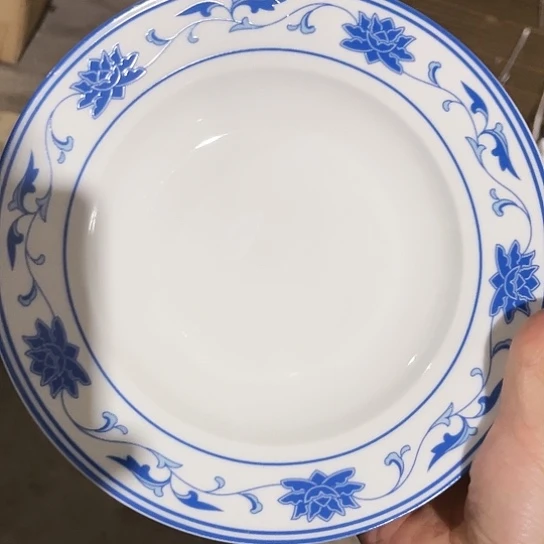 碗8寸深盘一个陶瓷陶瓷