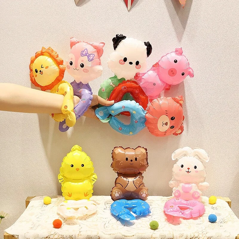 H【六一儿童节】儿童手腕气球装饰生日布置幼儿园礼物手持充气玩具