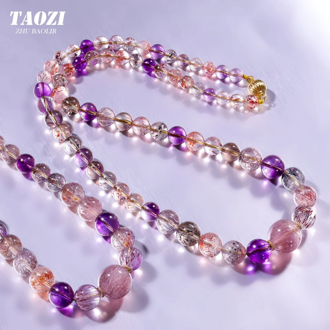 【桃总推荐】18k超七圆珠项链塔链/约50cm多样性发一件@@ZY41122001