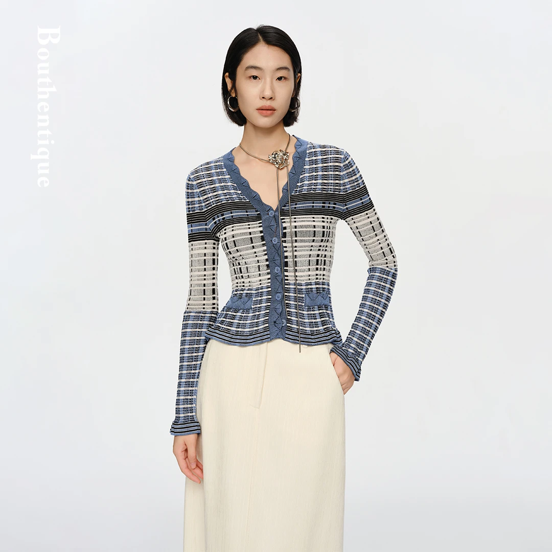 【粉丝专属】Bouthentique优雅毛织外套225121F2Z29